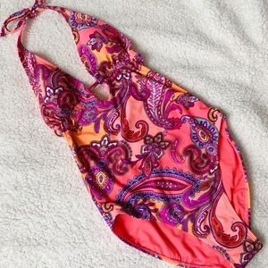 NWT Old Navy One Piece Paisley Bathing Suit